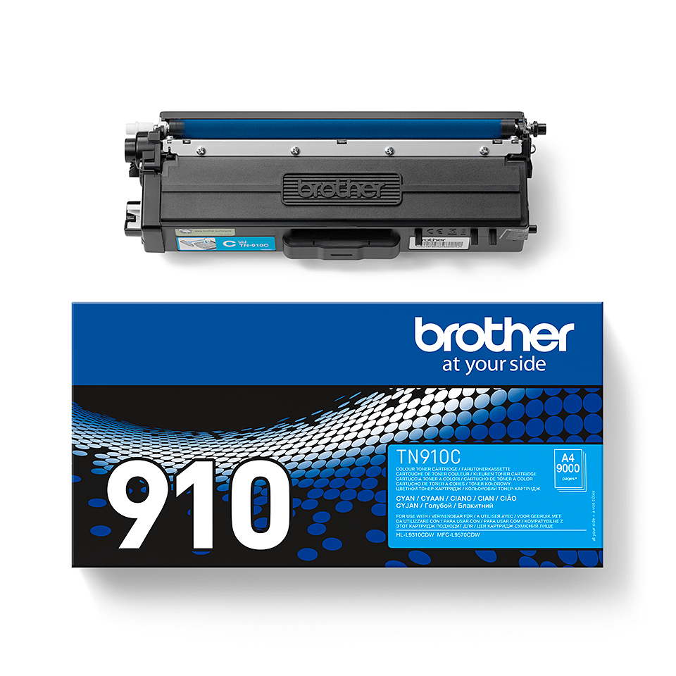Brother TN-910C Toner-kit cyan, 9.000 pages ISO/IEC 19752 for Brother HL-L 9310
