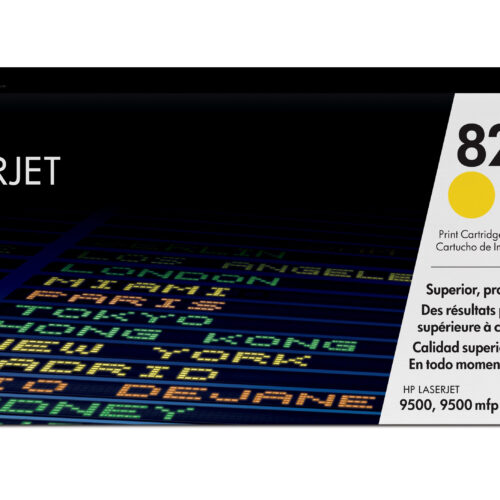 HP C8552A/822A Toner yellow, 25.000 pages/5% for HP Color LaserJet 9500
