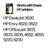 HP X4D37AE/302 Printhead cartridge multi pack black + color 170pg + 150pg Pack=2 for HP DeskJet 1110/2130/OfficeJet 5200