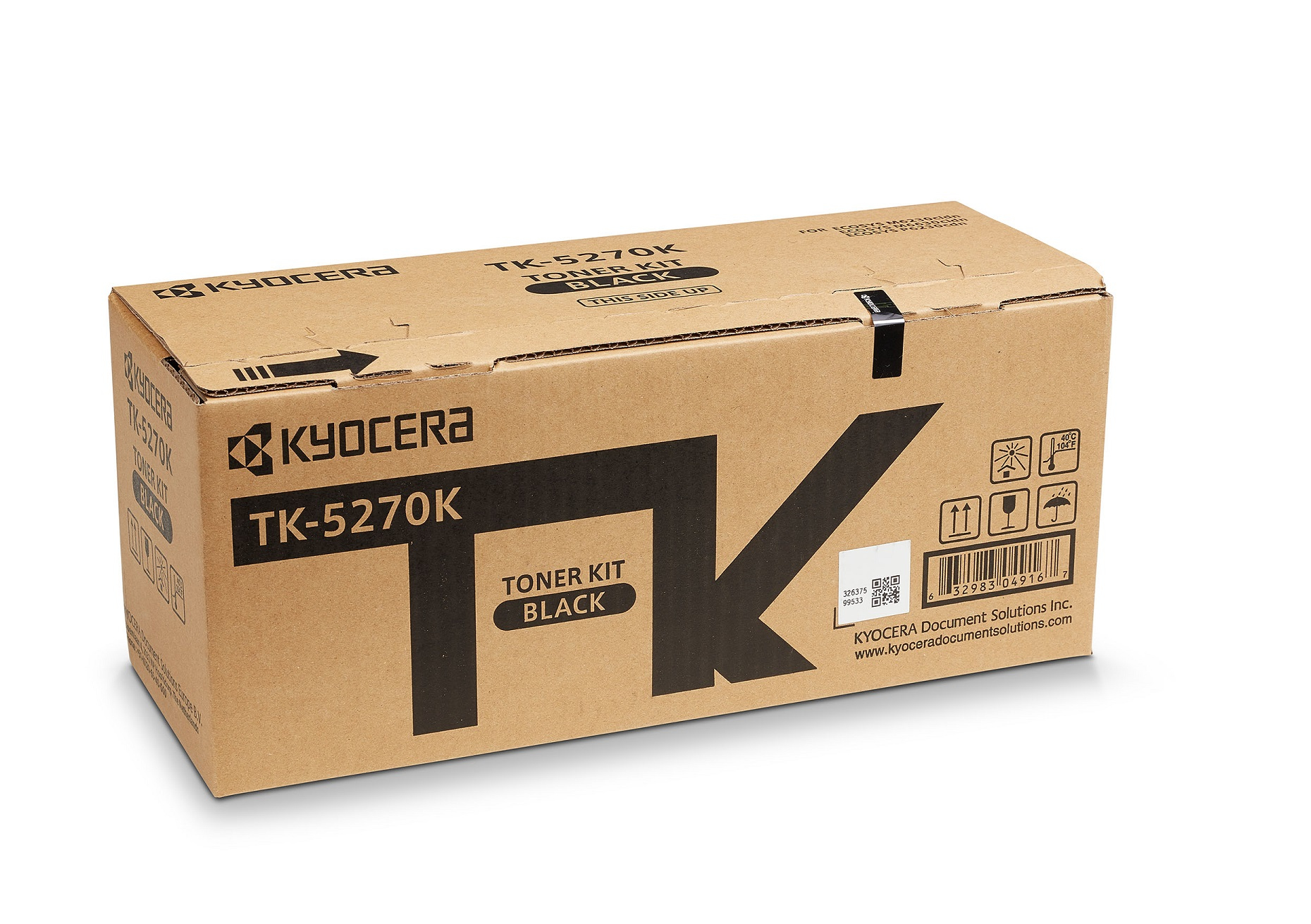 Kyocera 1T02TV0NL0/TK-5270K Toner-kit black, 8.000 pages ISO/IEC 19752 for Kyocera P 6230