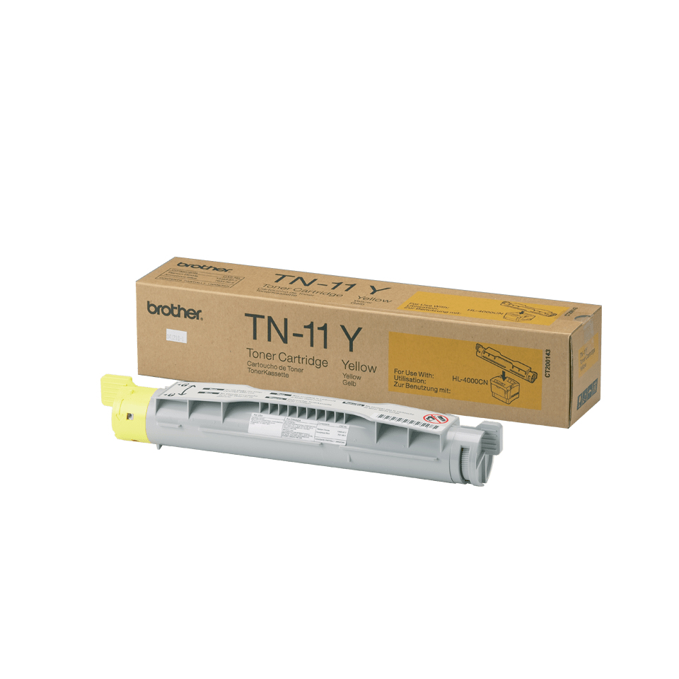 543ce4990276517cf5dd54ecdd95f5a725422762 Brother TN-11Y Toner yellow, 6.000 pages/5% for Brother HL-4000 CN