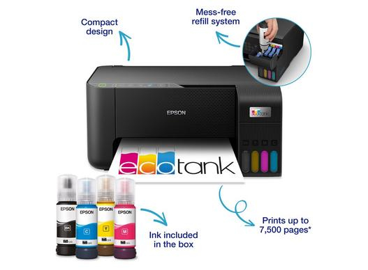 Epson EcoTank ET-2860 Multifunction InkJet (C11CJ67428)