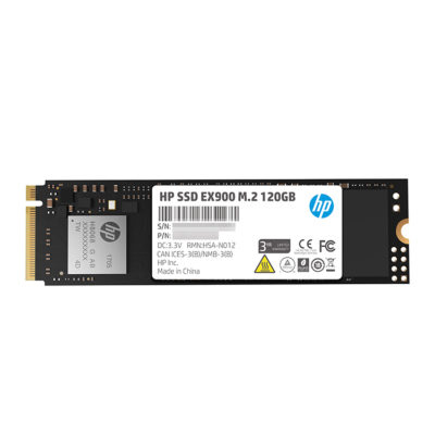 HP EX900 120 GB M.2 PCI Express 3.0 NVMe 3D TLC NAND