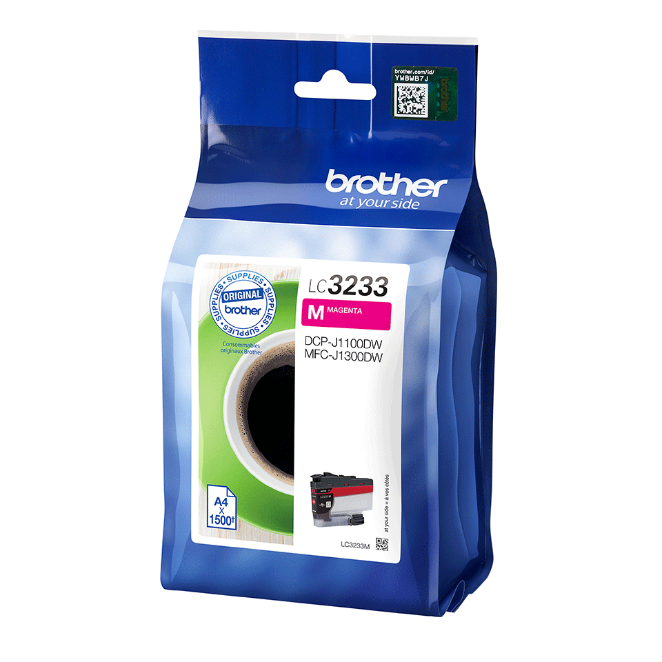 Brother LC-3233M Ink cartridge magenta, 1.500 pages for Brother MFC-J 1300