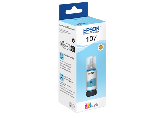Epson C13T09B540/107 Ink cartridge light cyan, 7.200 pages 70ml for Epson ET-18100