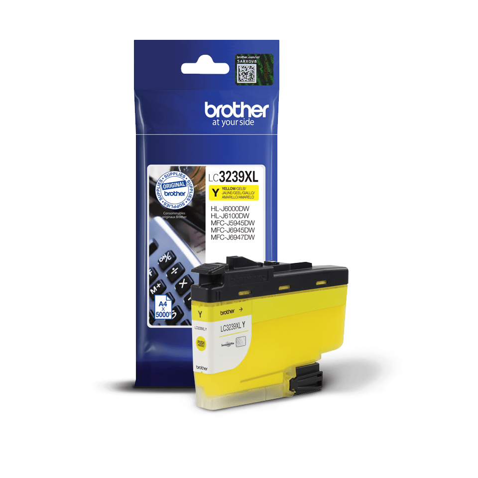 Brother LC-3239XLY Ink cartridge yellow, 5.000 pages for Brother MFC-J 5945