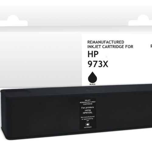 PrintMate HP 973X, remanufactured ink cartridge, Black 13500p