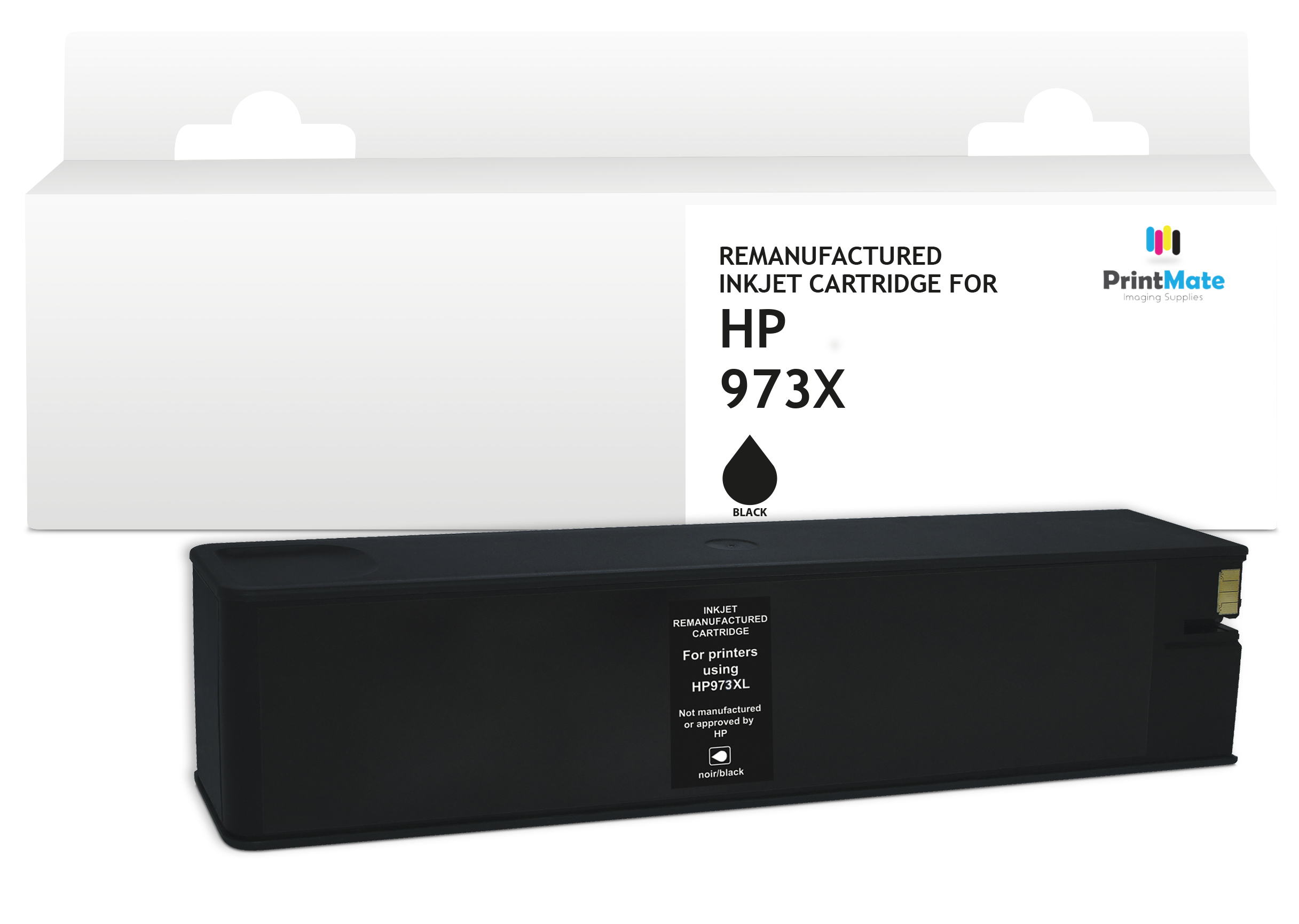 5730cd2a18f40f87d91c09772f74ccf397575c02 PrintMate HP 973X, remanufactured ink cartridge, Black 13500p
