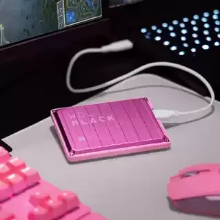 Western Digital WDBZ7D0060BPK-WESN external hard drive 6 TB USB Type-C 3.2 Gen 1 (3.1 Gen 1) Pink