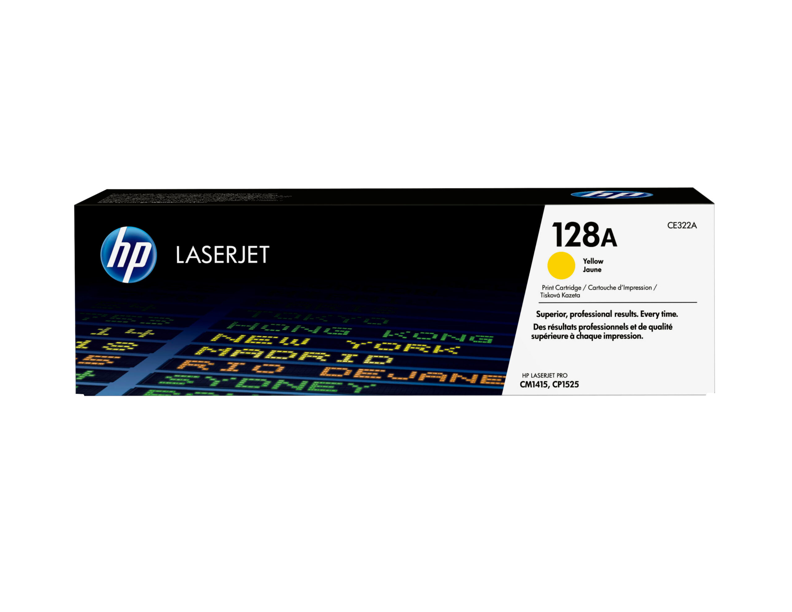 HP CE322A/128A Toner yellow, 1.300 pages ISO/IEC 19798 for HP LJ Pro CP 1525