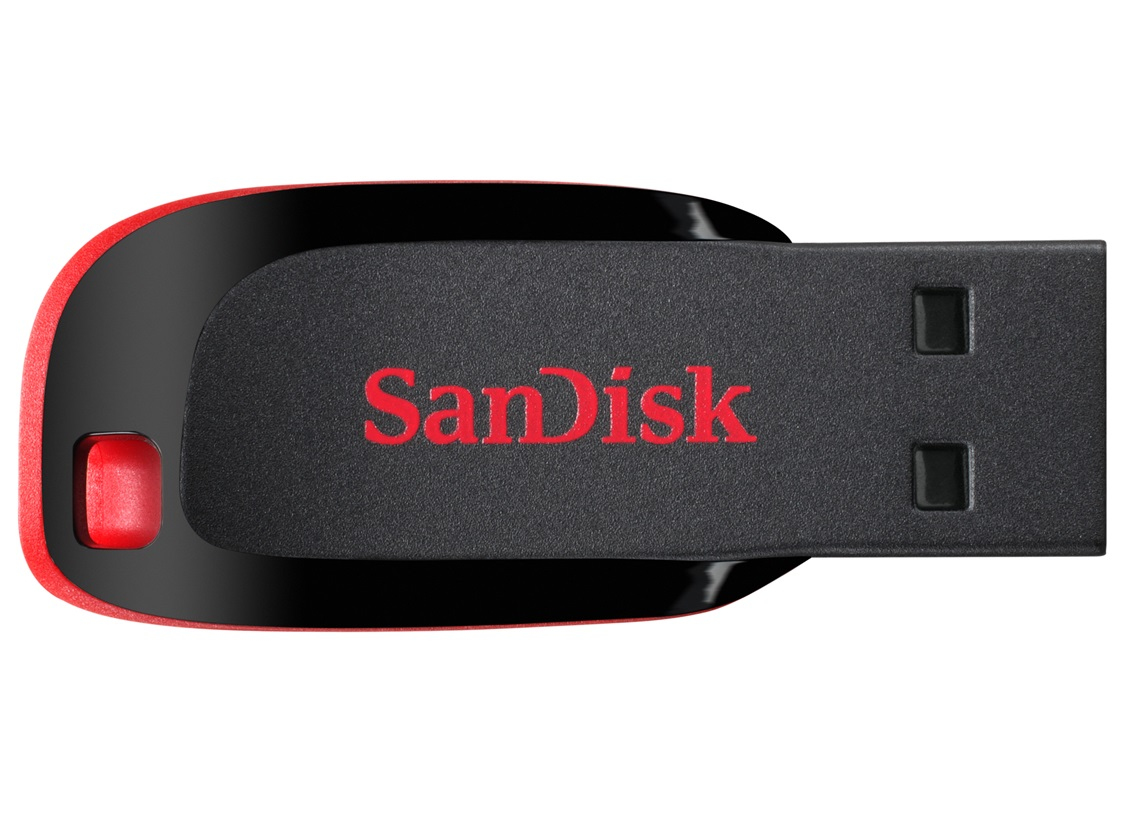 5777989_9241858858 SanDisk Cruzer Blade USB flash drive 64 GB USB Type-A 2.0 Black, Red