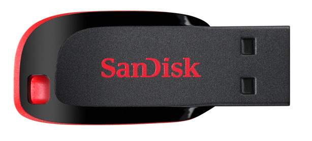 5777990_4060888081 SanDisk Cruzer Blade USB flash drive 16 GB USB Type-A 2.0 Black, Red