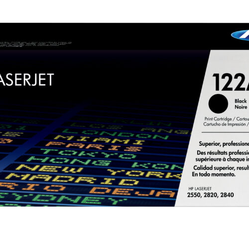 HP Q3960A/122A Toner black, 5.000 pages/5% for HP Color LaserJet 2550