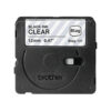57f2931e59dd8be0851139977e701ffd6030cd77 Brother BTAG-131 DirectLabel-etikettes black on Transparent 12mm x 4m for Brother Btag 12mm