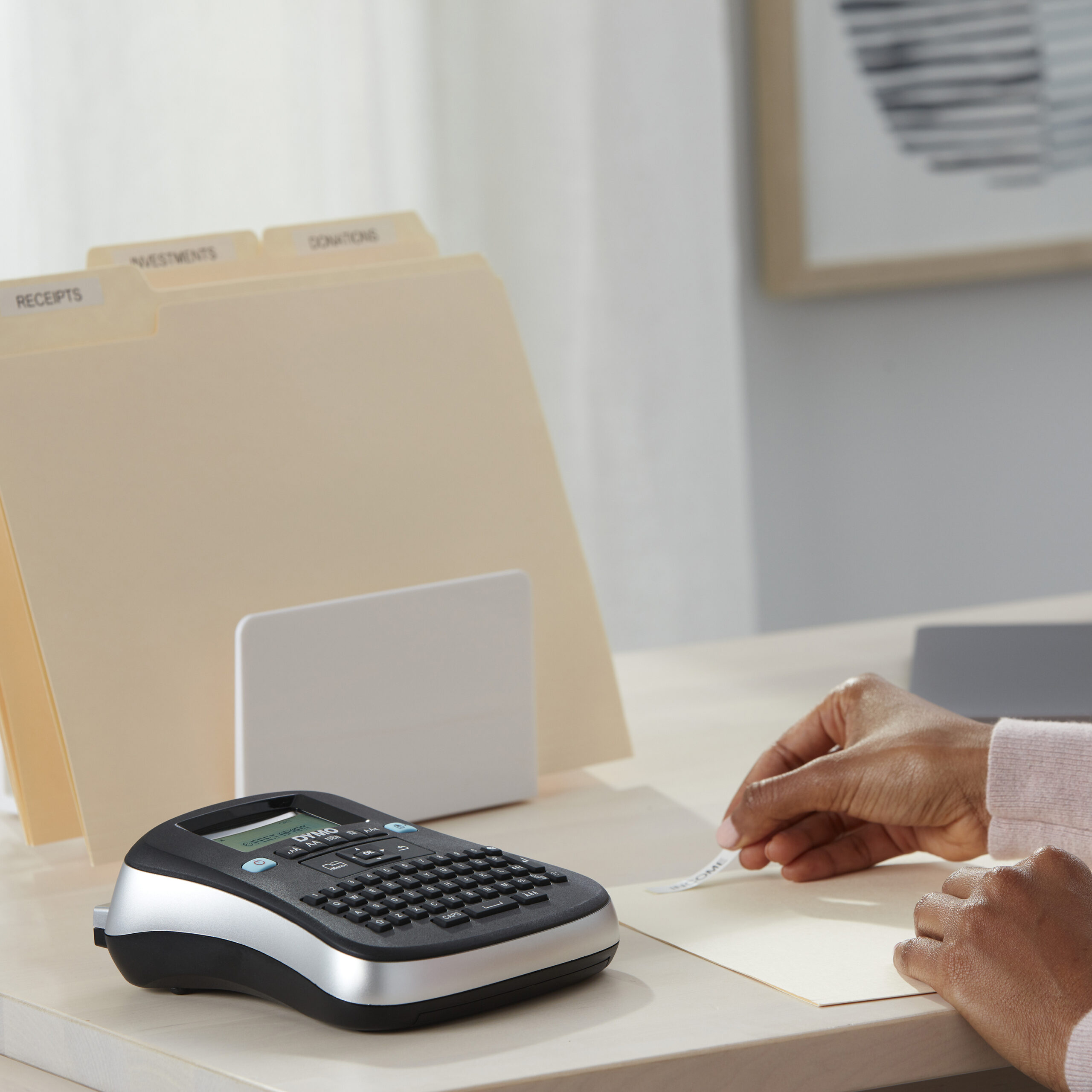 Portable Label Maker with QWERTY Keyboard