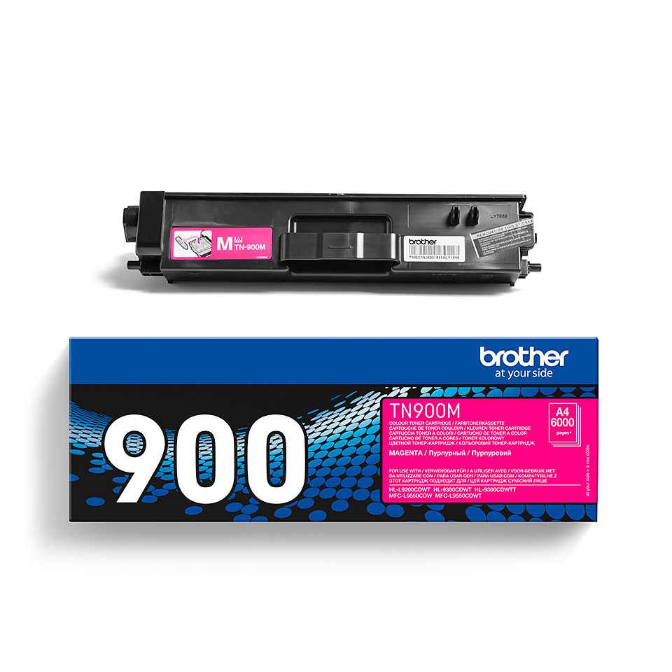 587e5d8310979ebc952dbb4af67a1917615a47ec Brother TN-900M Toner-kit magenta, 6.000 pages ISO/IEC 19798 for Brother HL-L 9200/MFC-L 9550