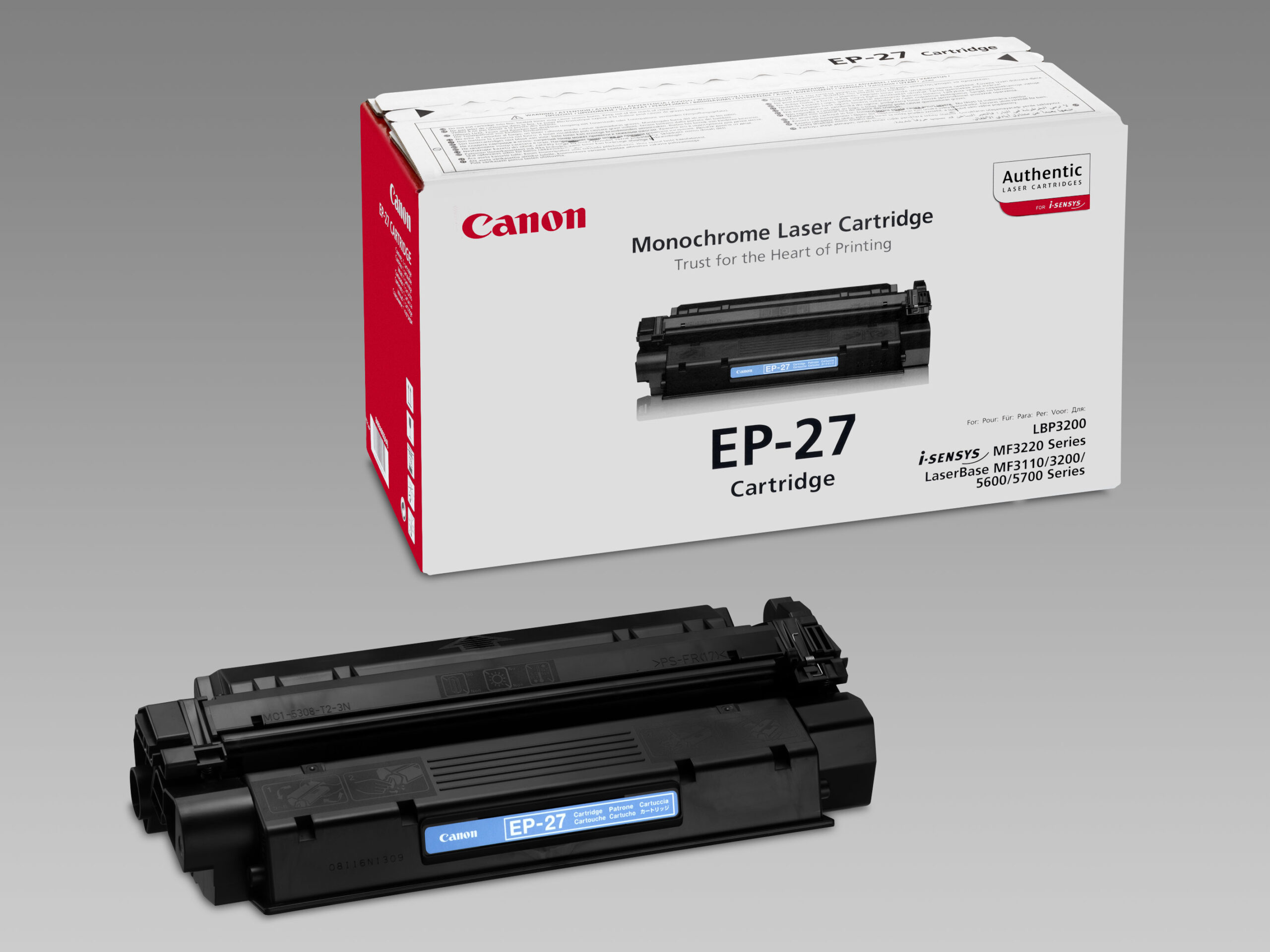 Canon 8489A002/EP-27 Toner cartridge black, 2.500 pages/5% for Canon LBP-27