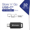 Verbatim Store ´n´ Go USB flash drive 32 GB USB Type-C 3.2 Gen 1 (3.1 Gen 1) Black