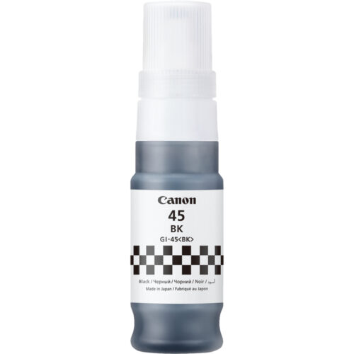 59325721728a95e00911214ca4aae229bb4b57d8 Canon 6288C001/GI-45BK Ink bottle black, 3.000 pages ISO/IEC 19752 70ml for Canon Maxify GX 1040
