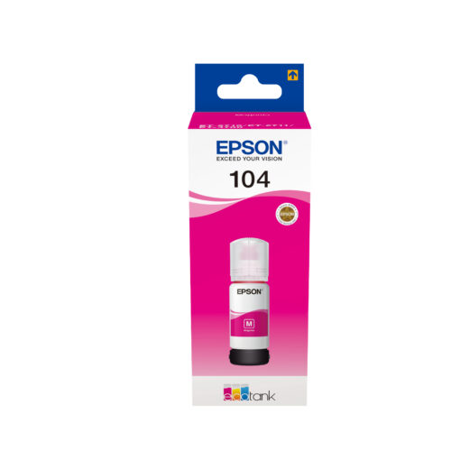 Epson C13T00P340/104 Ink bottle magenta, 7.500 pages 65ml for Epson ET-2810/2830/4700