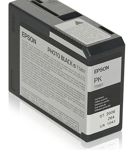 Epson C13T580100/T5801 Ink cartridge foto black 80ml for Epson Stylus Pro 3800/3880