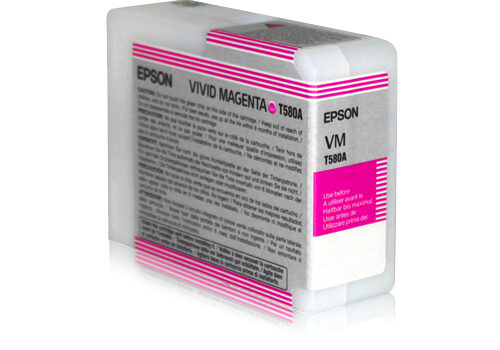Epson C13T580A00/T580A Ink cartridge magenta Vivid 80ml for Epson Stylus Pro 3880