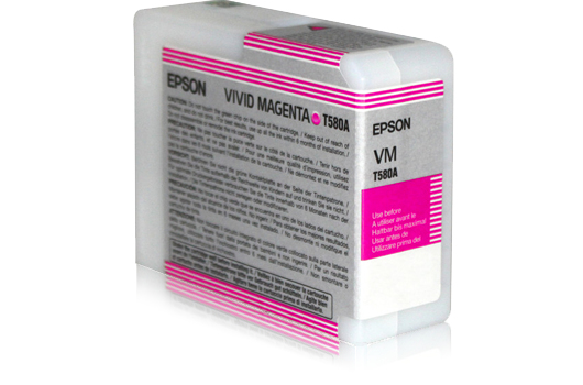 5945120_8259564518 Epson C13T580A00/T580A Ink cartridge magenta Vivid 80ml for Epson Stylus Pro 3880