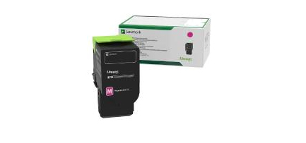 Lexmark 78C20M0 Toner-kit magenta return program, 1.400 pages for Lexmark CS 421/622/CX 522/CX 622