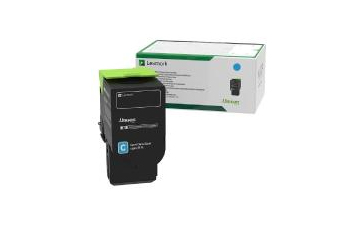 Lexmark 78C2XC0 Toner-kit cyan extra High-Capacity return program, 5.000 pages for Lexmark CS 421/622/CX 522/CX 622