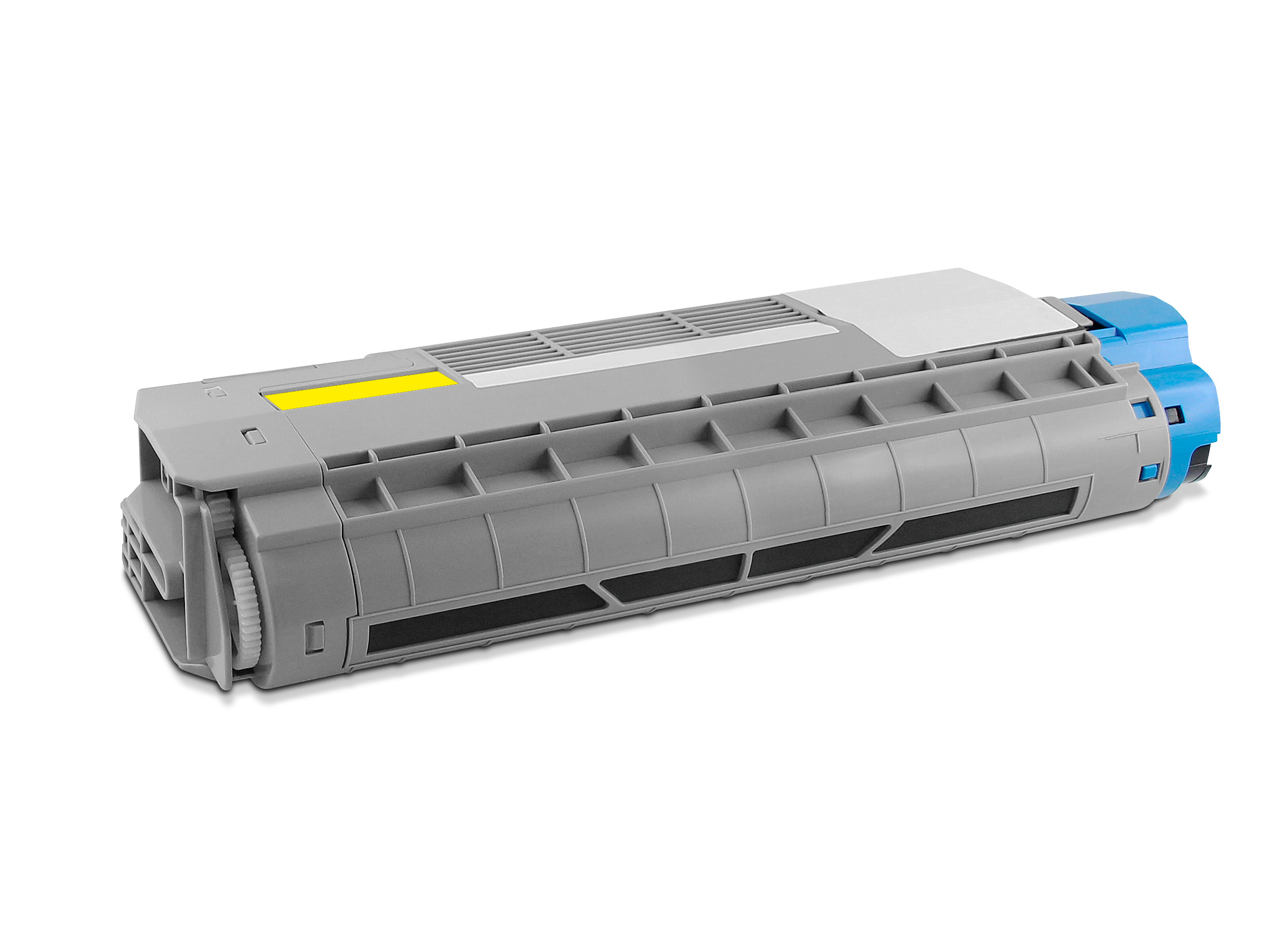 PrintMate OKI 46507505, remanufactured toner, Yellow 6000p