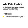 HP CF362X/508X Toner cartridge yellow, 9.500 pages ISO/IEC 19798 for HP CLJ M 552/E 55040