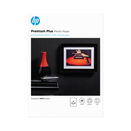 HP Premium Plus Photo Paper Satin 300 g/m2 A4 (210 x 297 mm) 20 sheets
