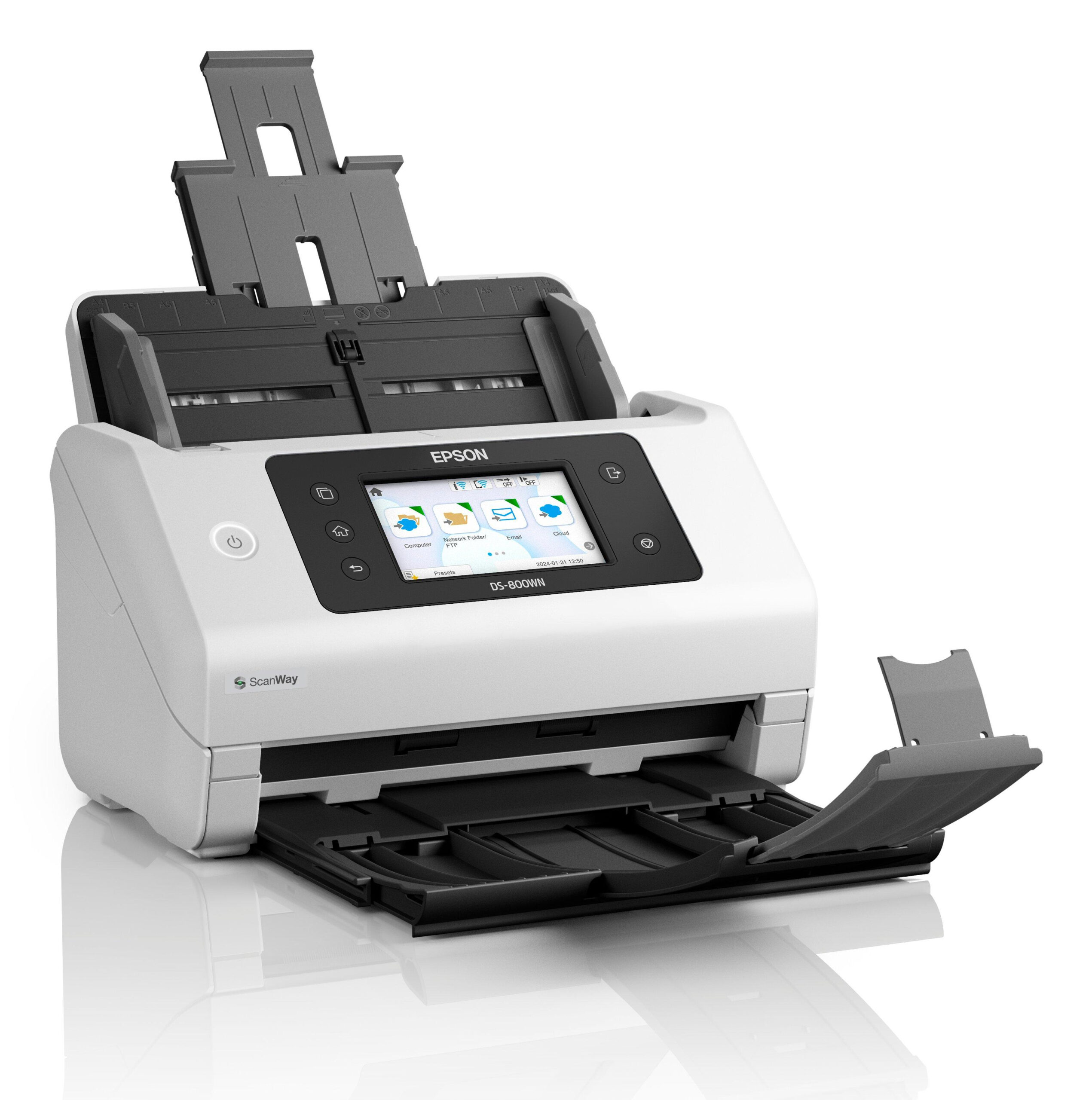 Epson WorkForce DS-800WN Sheet-fed scanner 600 x 600 DPI A4 White