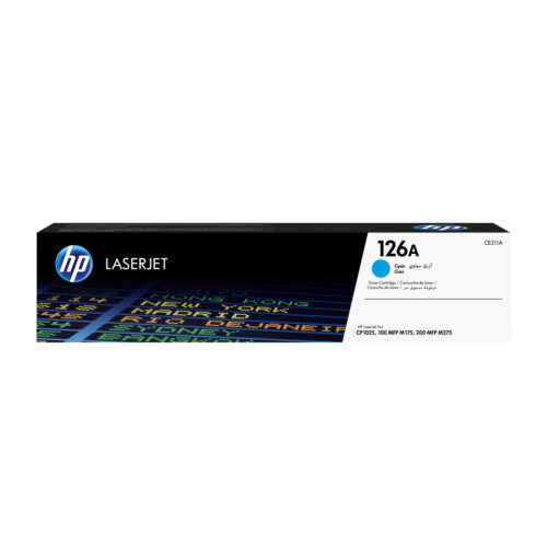 HP CE311A/126A Toner cyan, 1.000 pages ISO/IEC 19798 for HP LJ Pro CP 1025