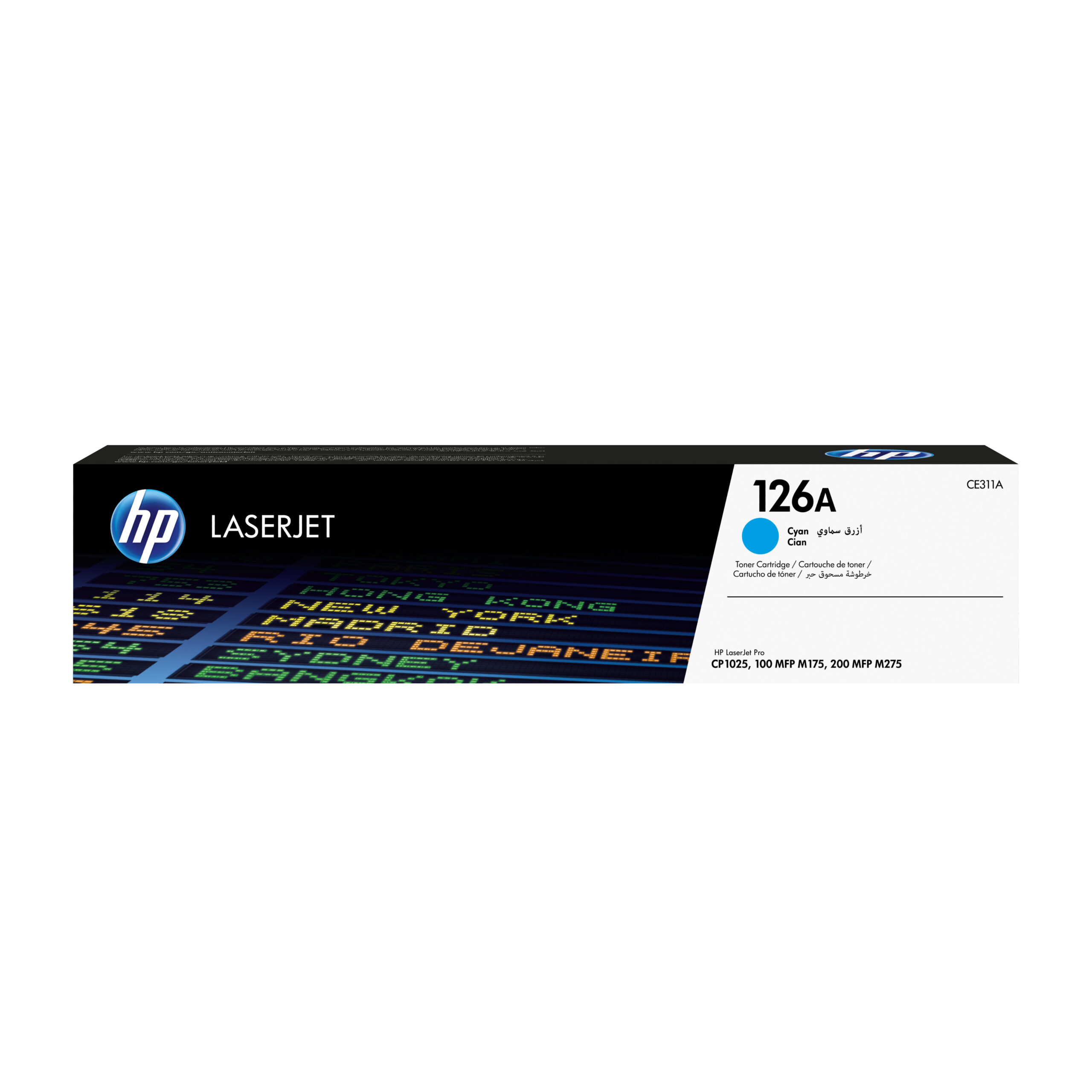 HP CE311A/126A Toner cyan, 1.000 pages ISO/IEC 19798 for HP LJ Pro CP 1025