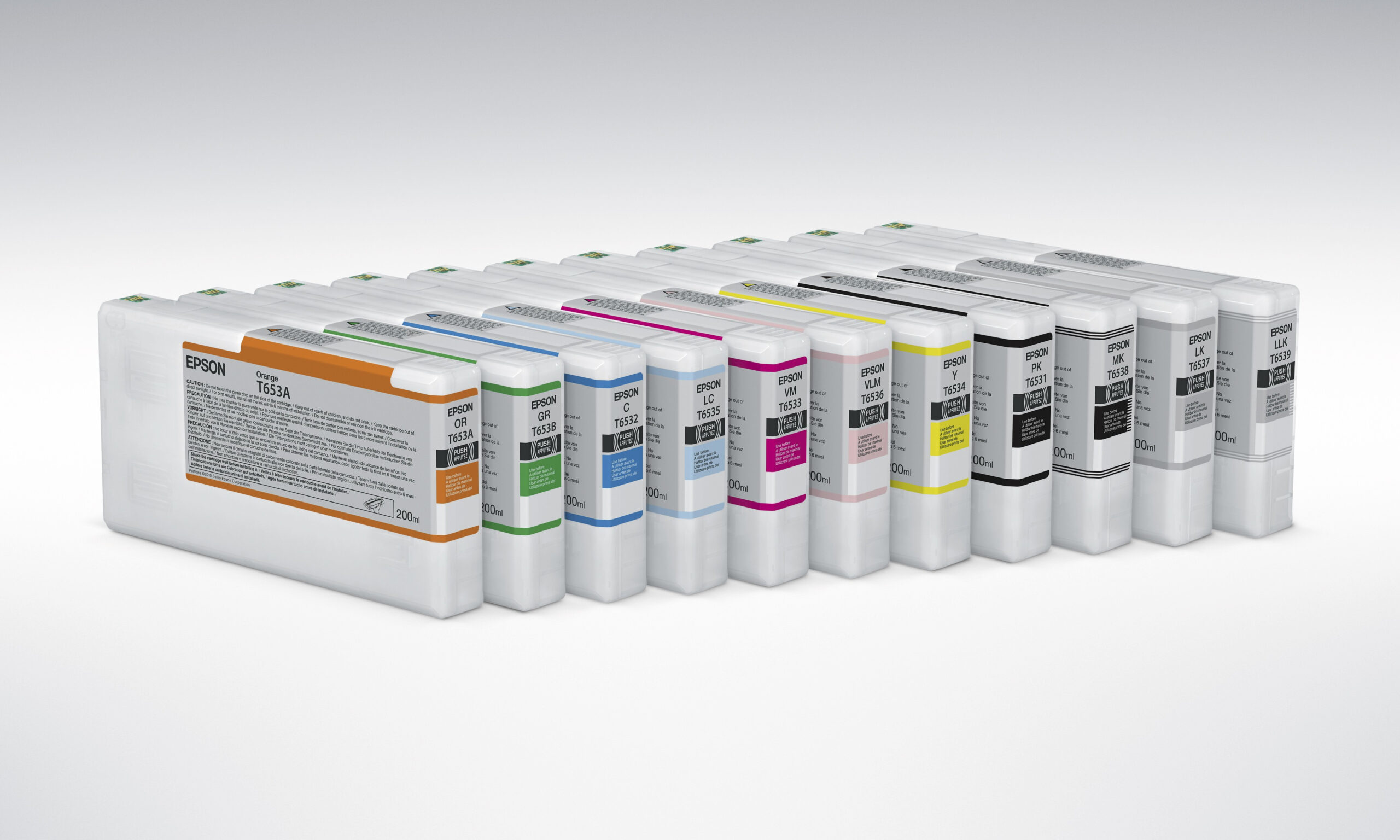 Epson C13T653500/T6535 Ink cartridge light cyan 200ml for Epson Stylus Pro 4900