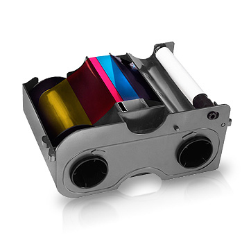 Fargo YMCKO 350 im. printer ribbon 350 pages