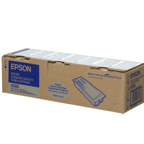 Epson C13S050585/0585 Toner cartridge black return program, 3.000 pages for Epson AcuLaser M 2300/2400