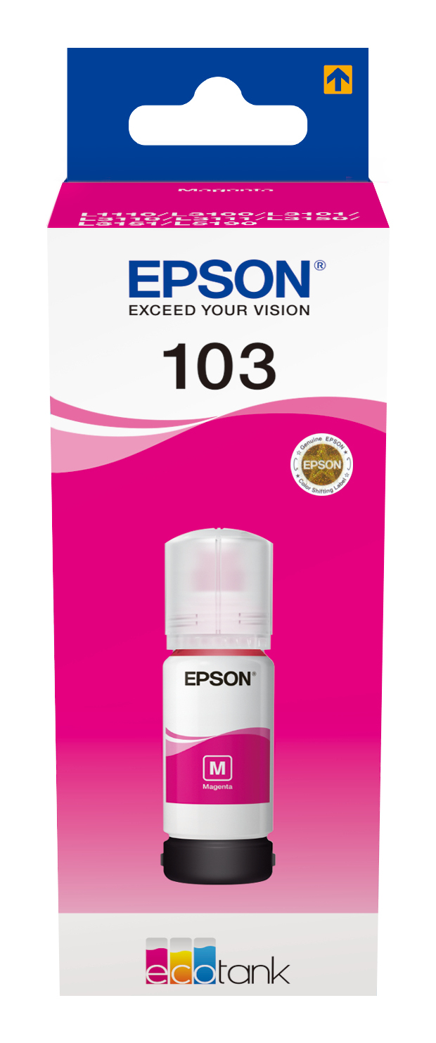 605c57db1e6d0ff8823c2c3168015d34bff322d3 Epson C13T00S34A/103 Ink bottle magenta, 4.500 pages 70ml for Epson L 1110