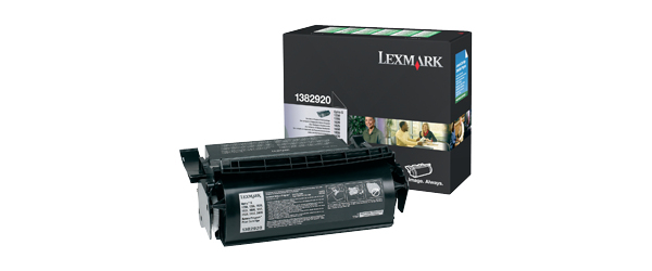 Lexmark 1382920 Toner cartridge black return program, 7.500 pages for Lexmark Optra S