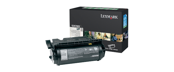 Lexmark 12A7465 Toner cartridge black extra High-Capacity return program, 32.000 pages/5% for Lexmark T 632