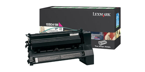 61156-2420 Lexmark 10B041M Toner cartridge magenta return program, 6.000 pages/5% for Lexmark C 750