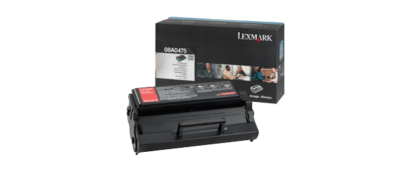 Lexmark 08A0475 Toner cartridge black, 3.000 pages/5% for Lexmark E 320