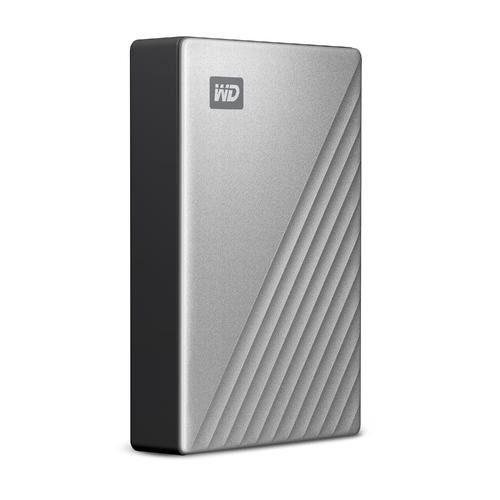 62195361_8409332240 Western Digital WDBFTM0040BSL-WESN external hard drive 4 TB USB Type-C 3.2 Gen 1 (3.1 Gen 1) Silver