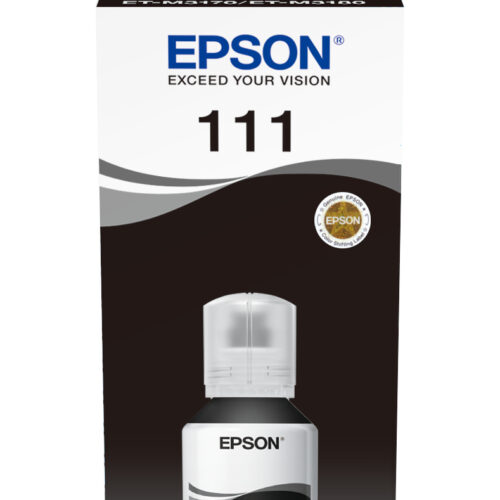 Epson C13T03M140/111 Ink bottle black high-capacity, 6.000 pages 120ml for Epson ET-M 1100