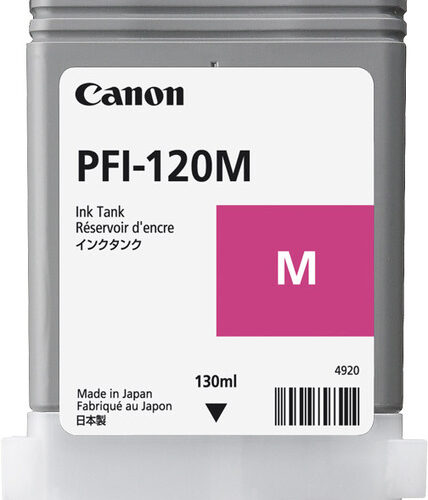 Canon 2887C001/PFI-120M Ink cartridge magenta 130ml for Canon IPF GP-200/TM-200