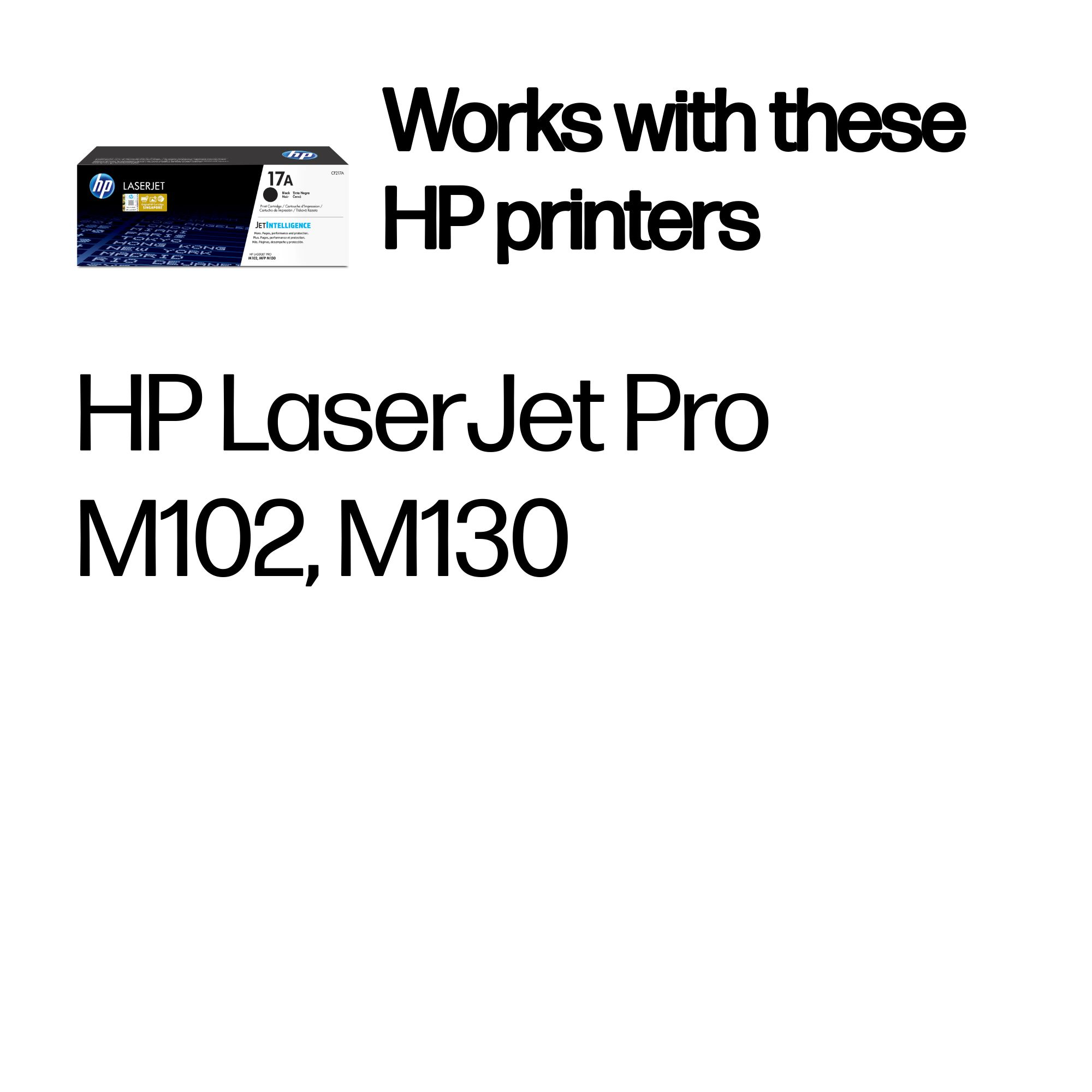 HP CF217A/17A Toner-kit, 1.600 pages ISO/IEC 19752 for HP Pro M 102