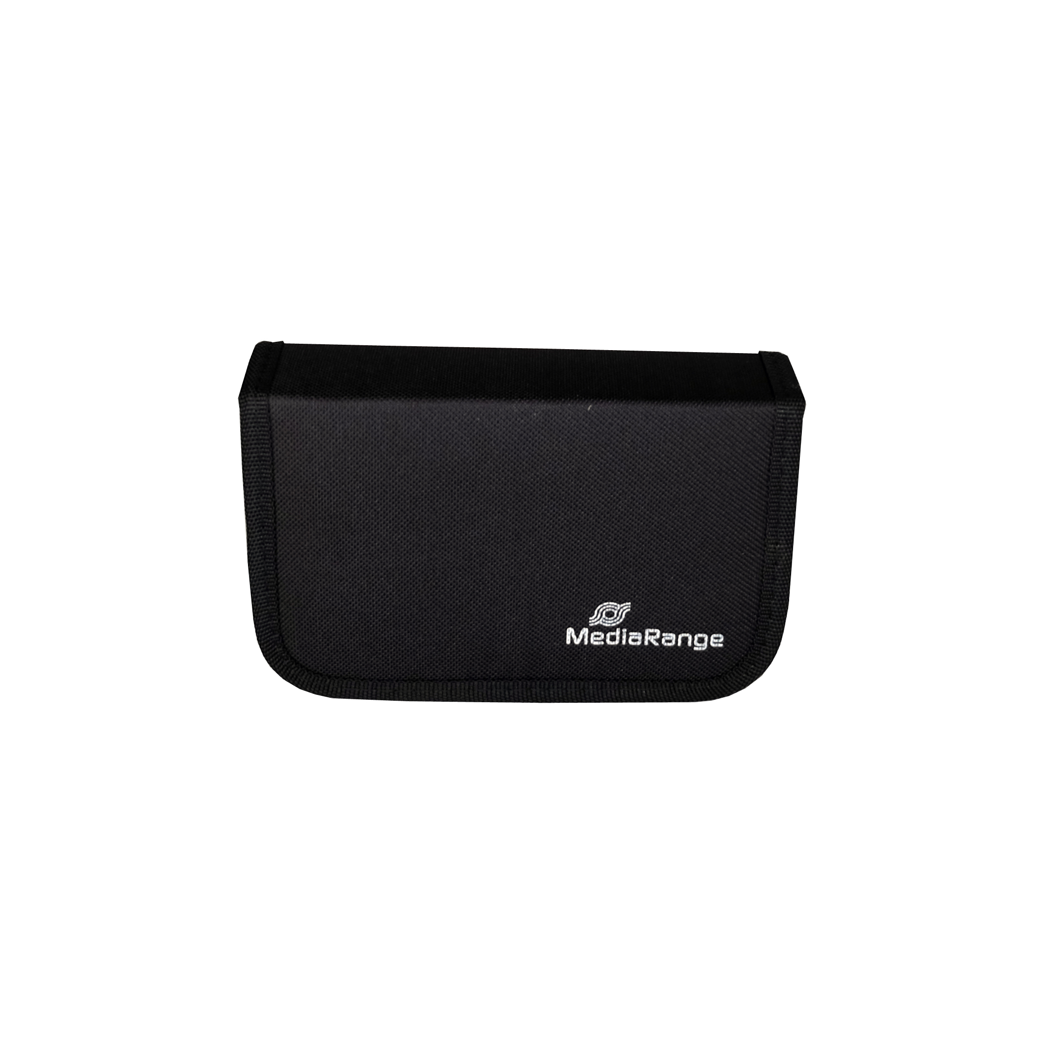 MediaRange BOX98 memory card case 3 cards Nylon Black