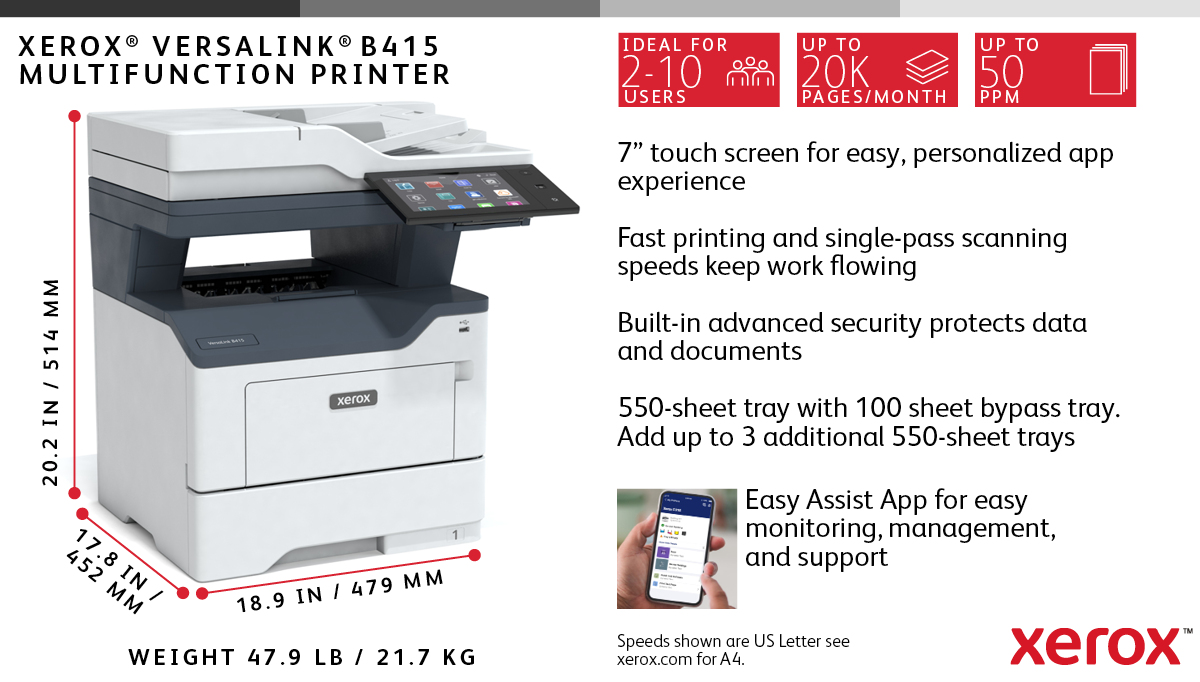 Xerox VersaLink B415 Multifunction laser (B415VDN)