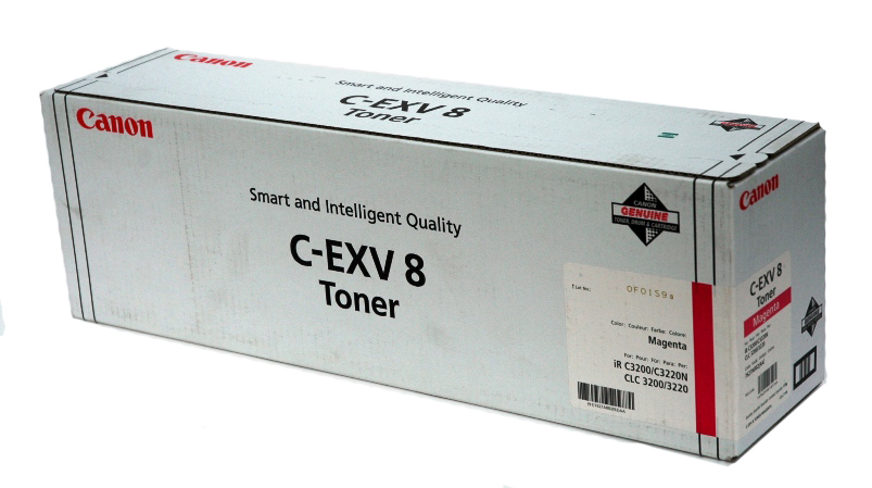 637678-6787 Canon 7627A002/C-EXV8 Toner magenta, 25.000 pages/5% 470 grams for Canon CLC 3200